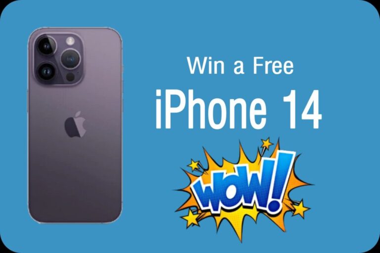 Have A Chance to Win A Brand New iPhone 14!